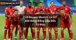 CLB Bayern Munich Là Gì? Đội Bóng Đẳng Cấp Đến Từ Đức