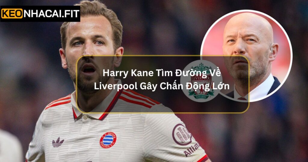 Harry Kane Tìm Đường Về Liverpool Gây Chấn Động Lớn