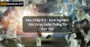 Kèo Chấp 0.5 - Kinh Nghiệm Đặt Cược Luôn Thắng Từ Cao Thủ
