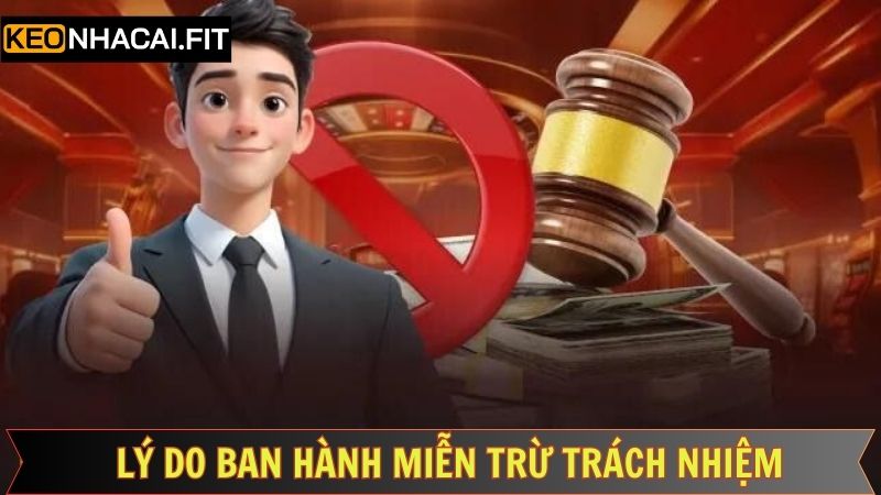 Miễn Trừ Trách Nhiệm - Cập Nhật Đầy Đủ Quy Định Mới Nhất 1 Tìm hiểu lý do ban hành quy định miễn trừ