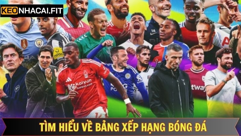 Khái quát về bảng xếp hạng bóng đá tại Kèo Nhà Cái